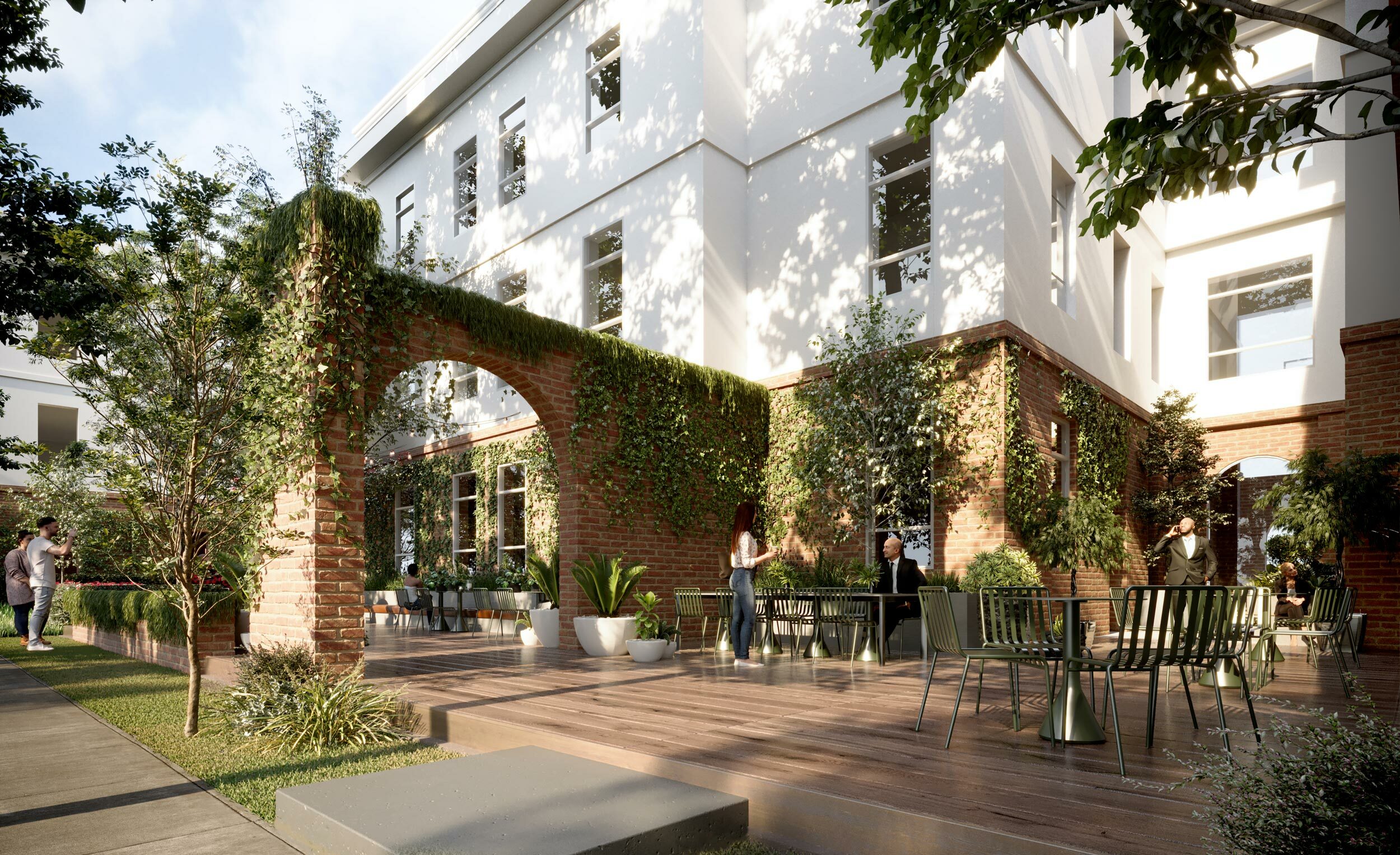  Artist Impression — Outdoor dining 